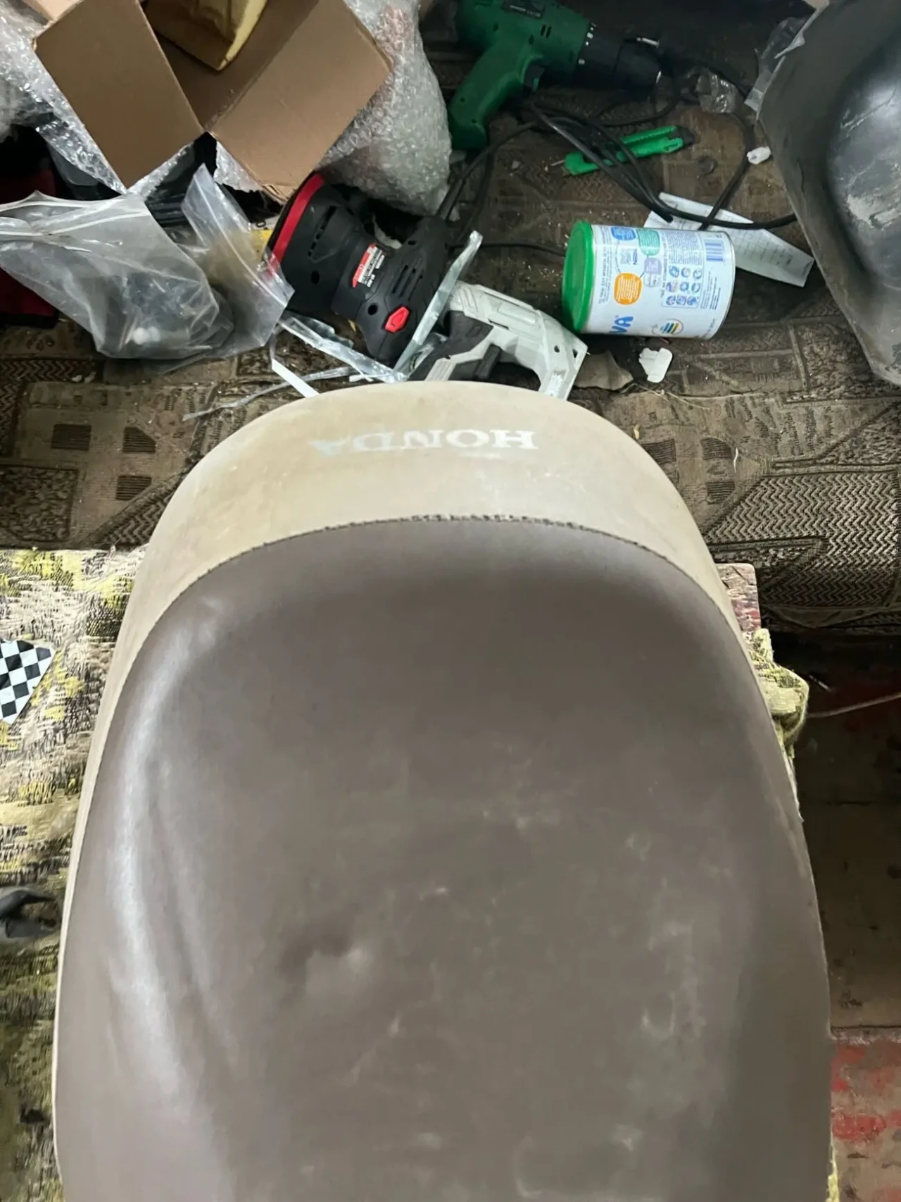 сидіння сідушка Хонда діо 62 оригінал 2