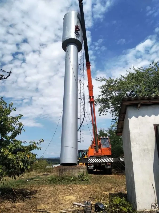 Водонапірна вежа Башня Рожновського  бочка водокачка 2