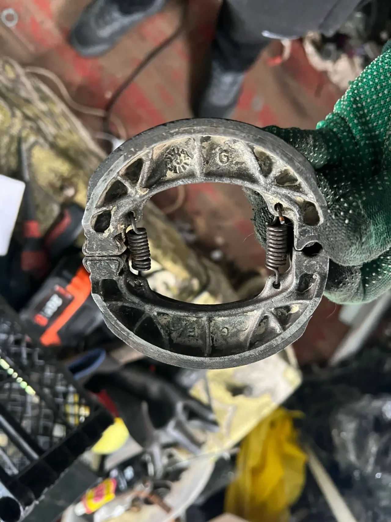 оригинальные тормозные колодки Ямаха минерелл 3