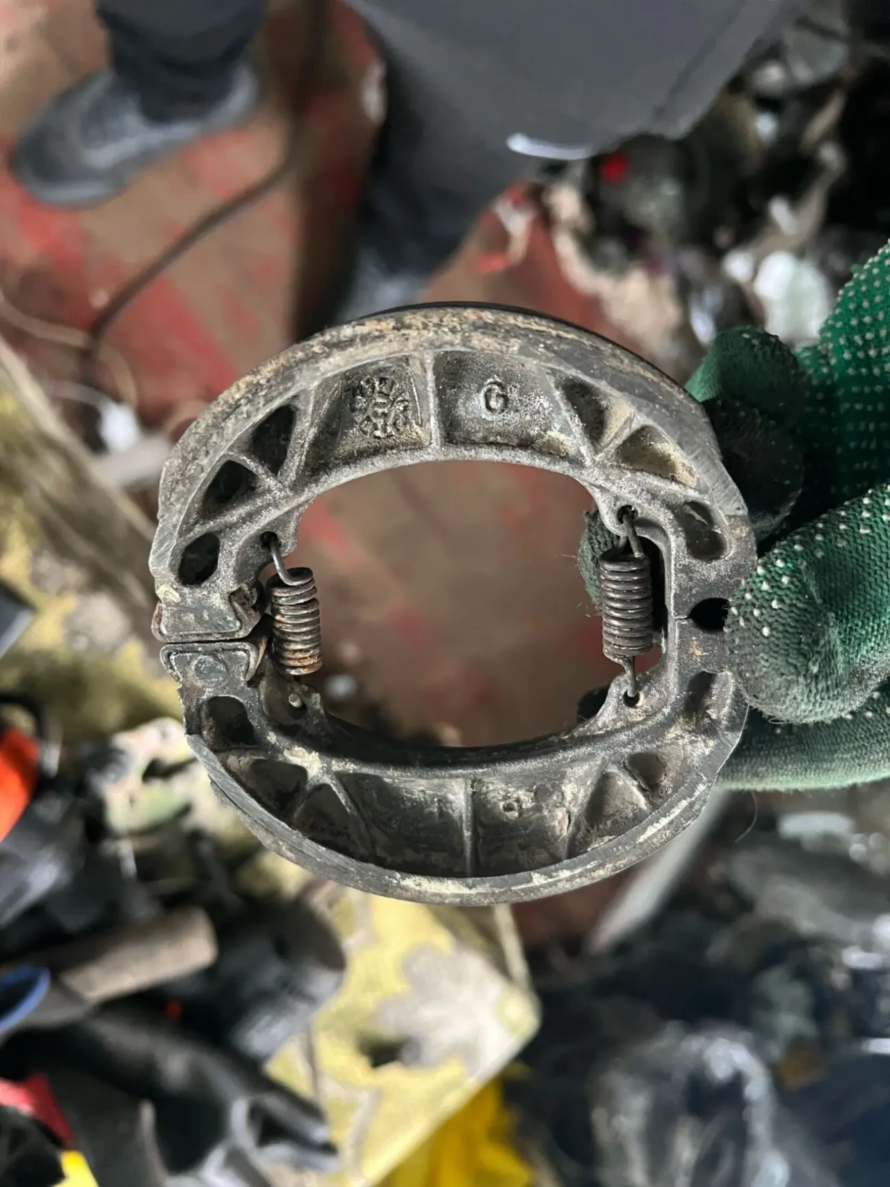 оригинальные тормозные колодки Ямаха минерелл 2