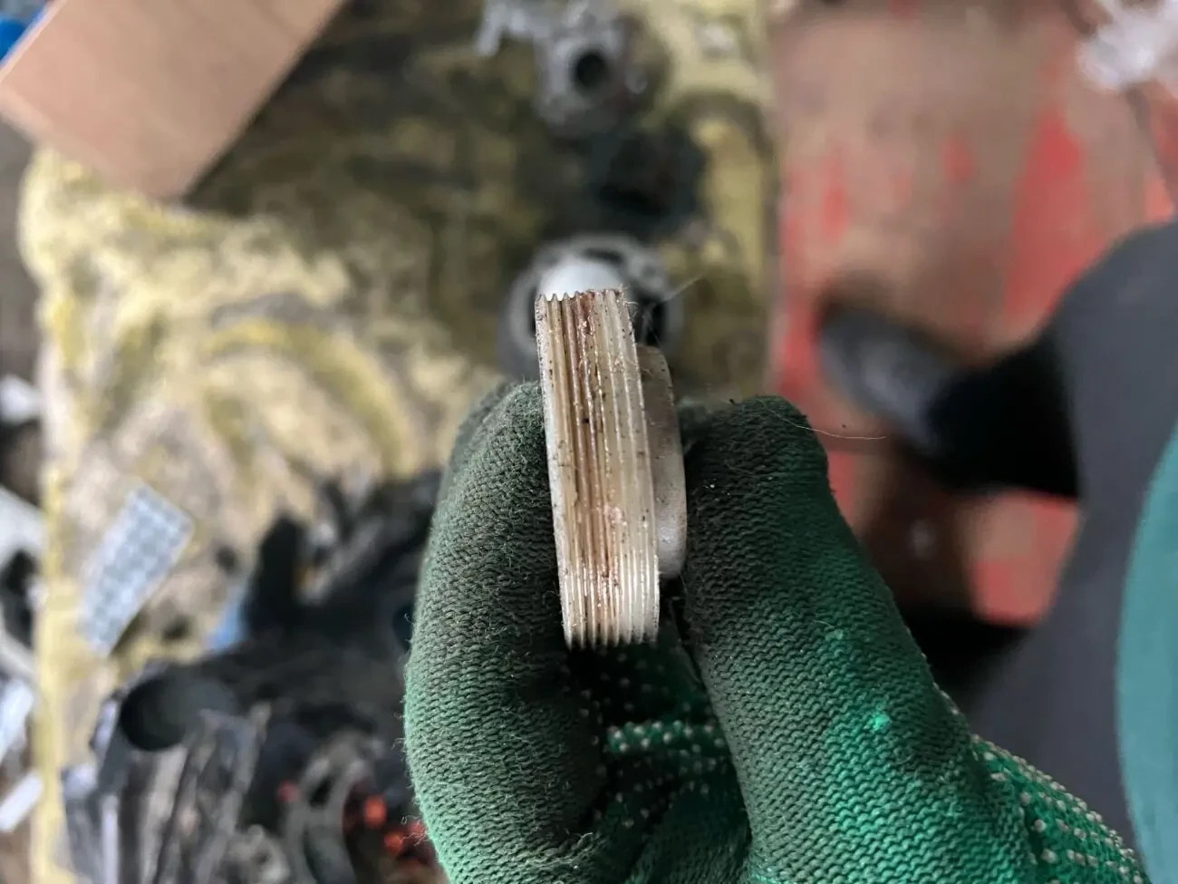 шестерня маслонасосамотора  минерелли 2