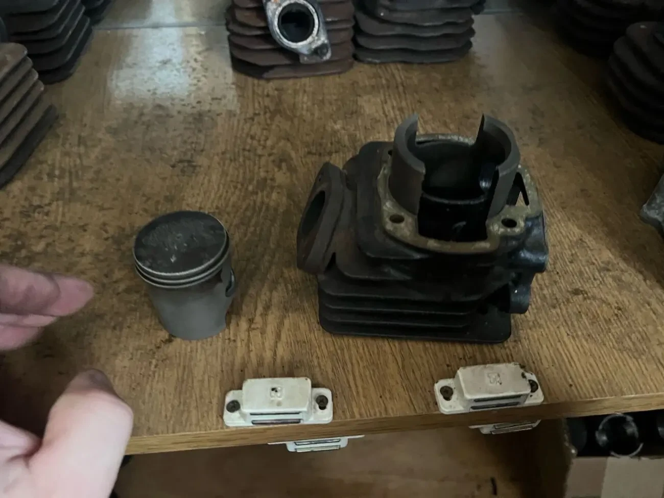 оригинальная поршневая группа Ямаха 6