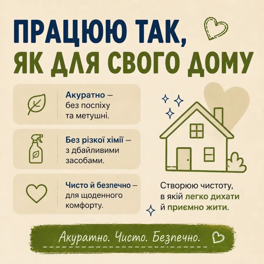 Уборка квартир и домов как для себя. Аккуратно. Чисто. Безопасно 3