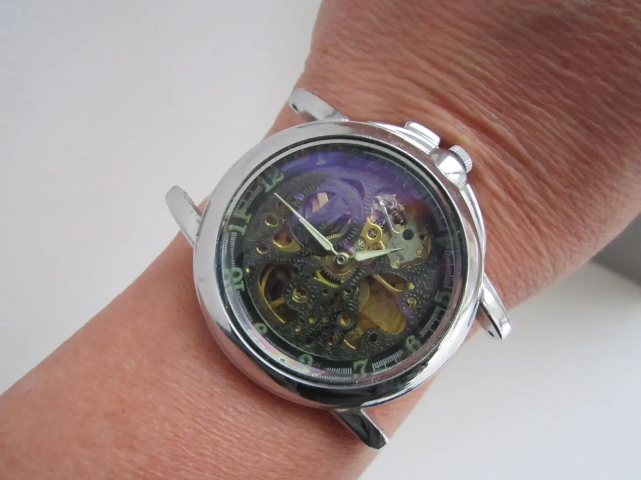 Часы мужские Скелетон. Механика. Азия 8