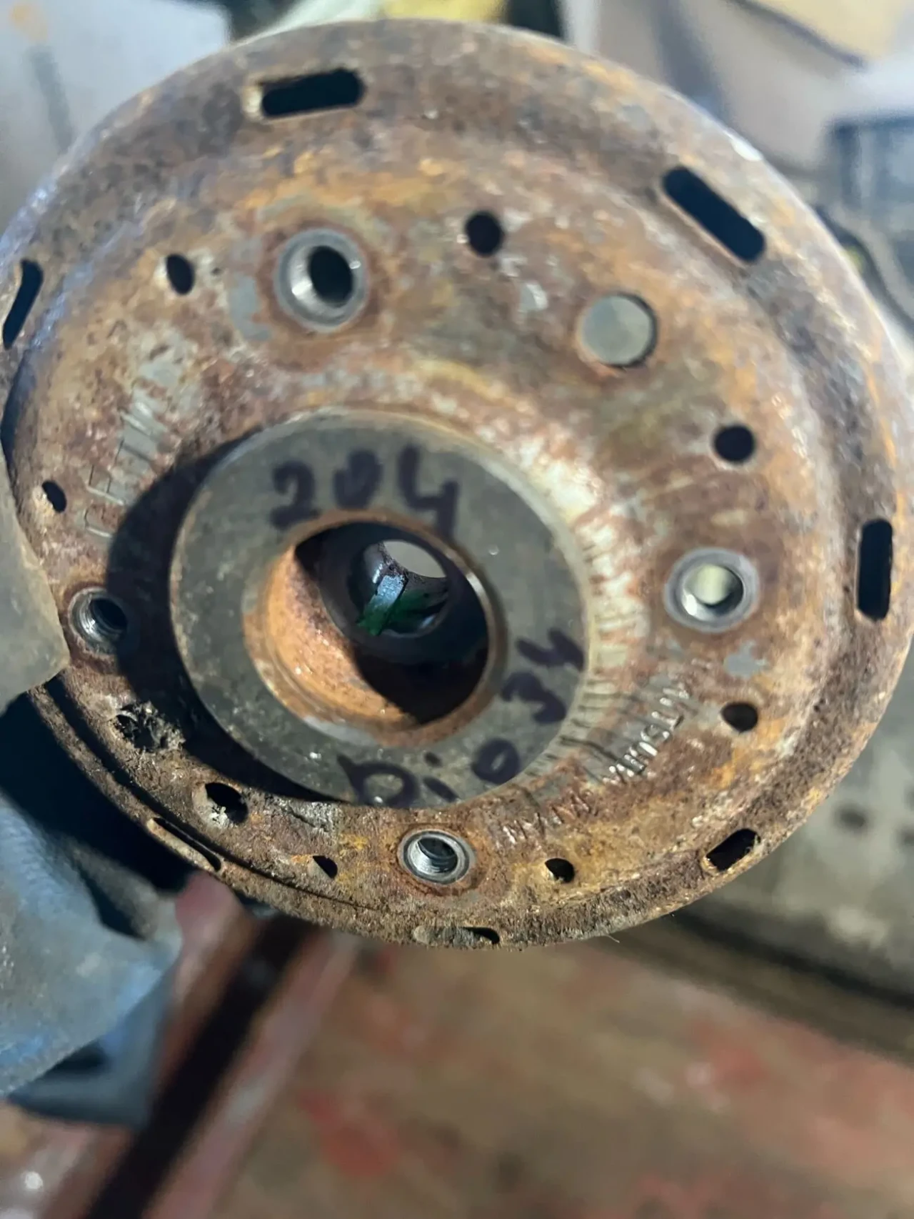 магнит генератора Хонда Дио 34 гбл мотор 2