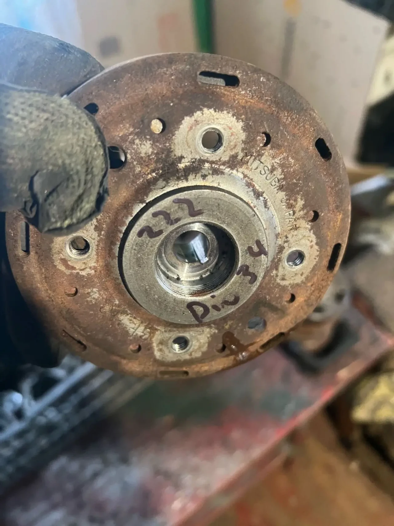 магнит генератора Хонда Дио 34 гблк мотор