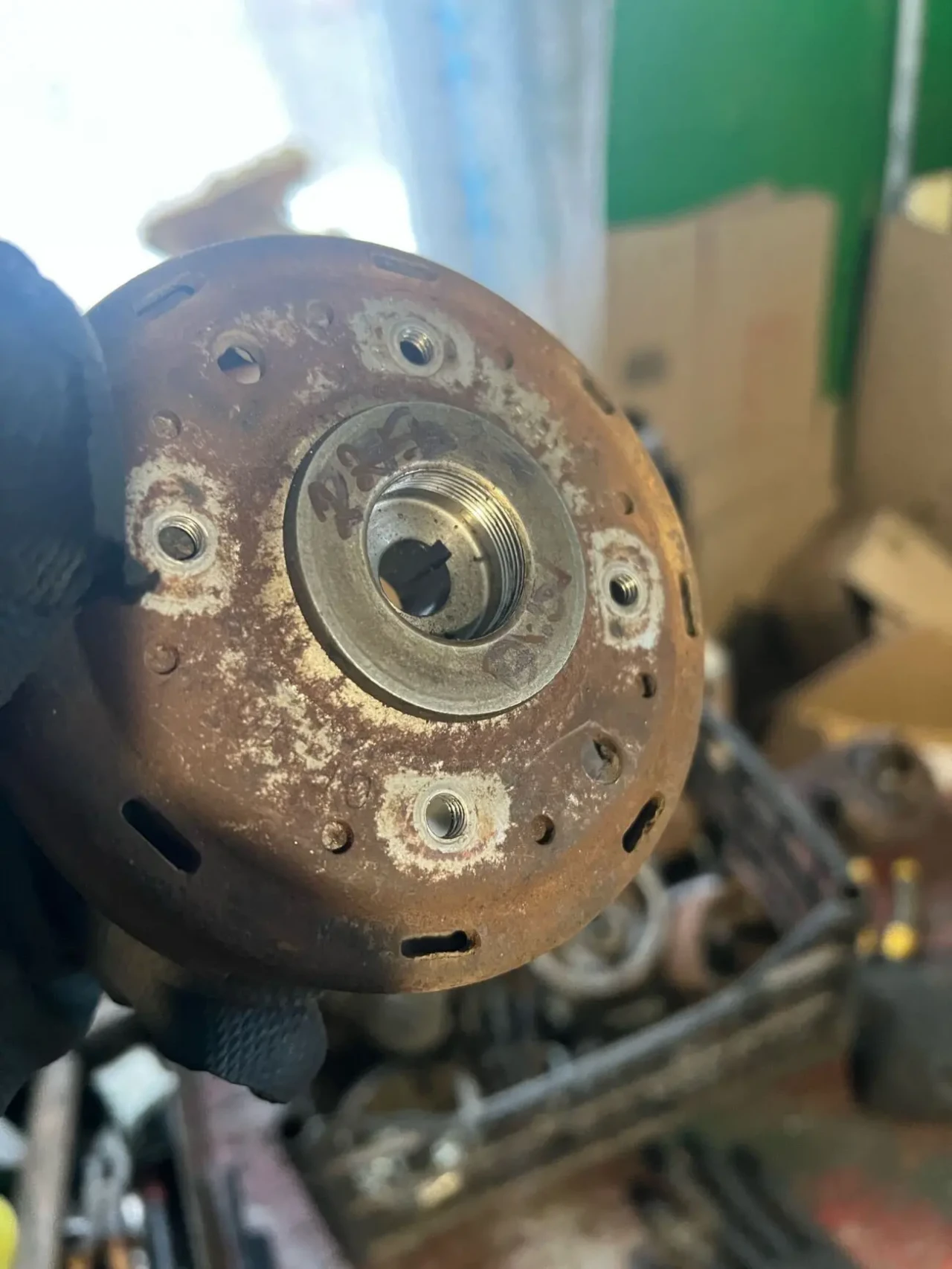 магнит генератора Хонда Дио фит 27