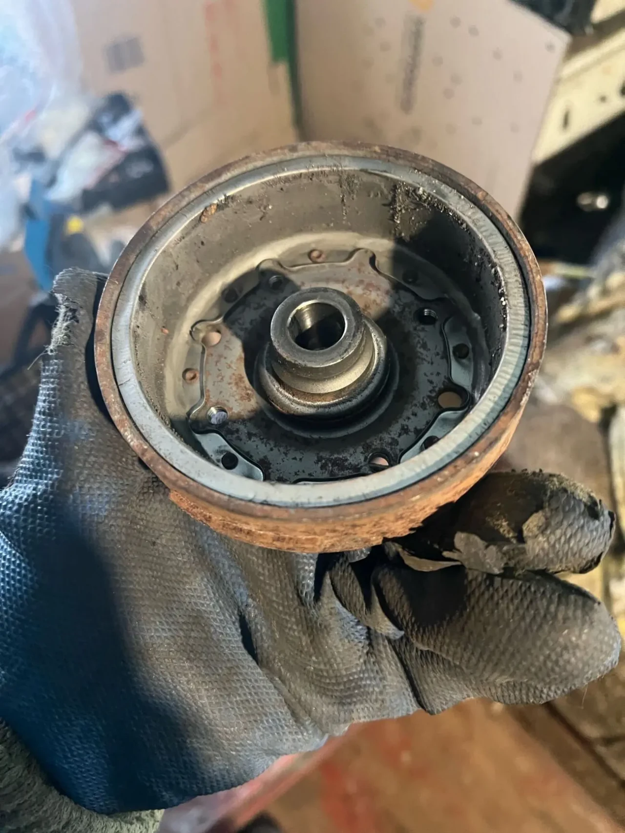 магнит генератора Хонда Леад 48 3