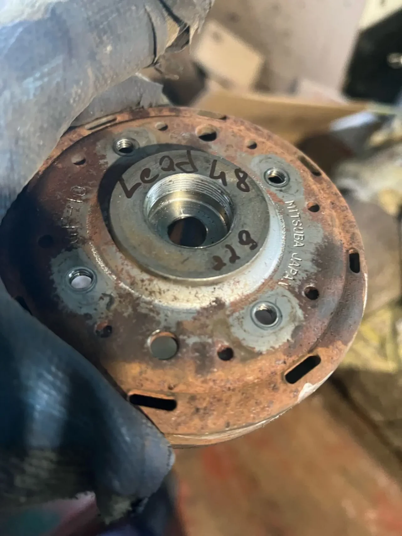 магнит генератора Хонда Леад 48