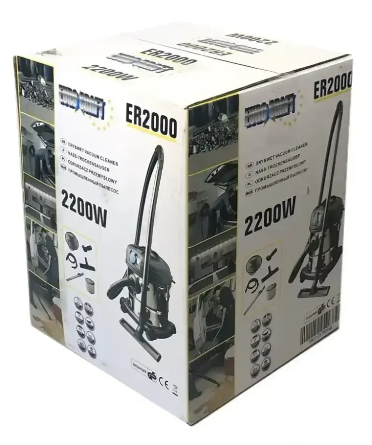 Будівельний пилосос Euro Craft ER2000 (Новий). 7