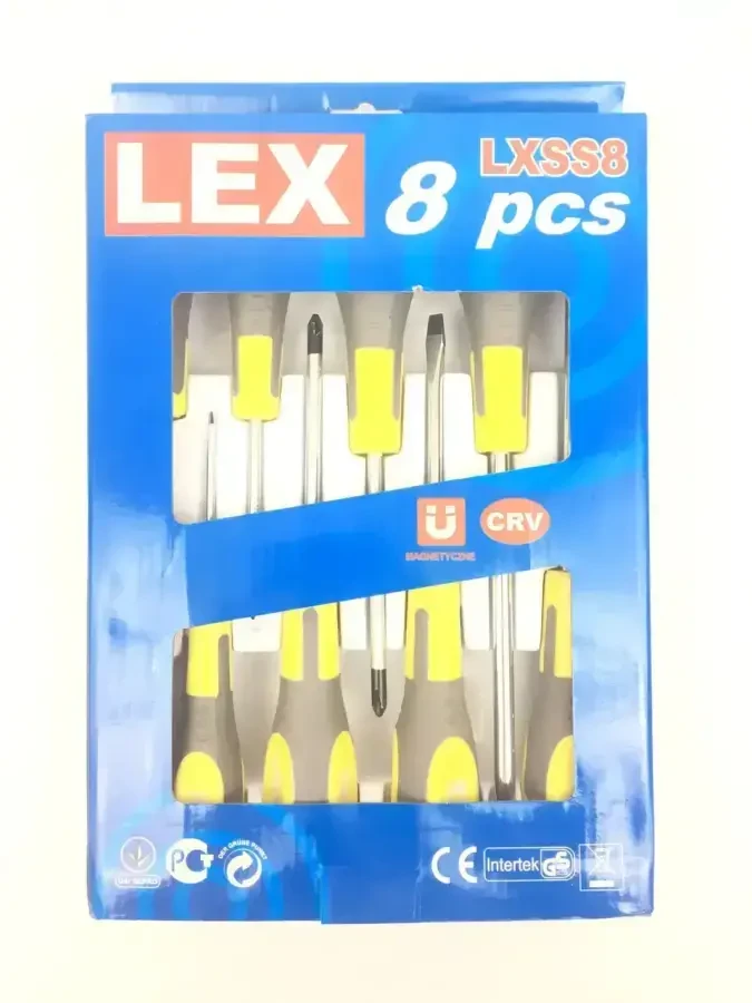Набір магнітних викруток LEX 8 шт. (LXSS8) 6