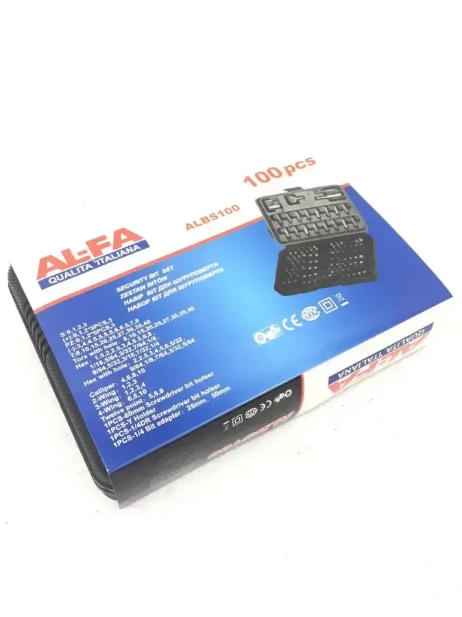 Набір біт AL-FA 100 шт. (ALSB100) 6
