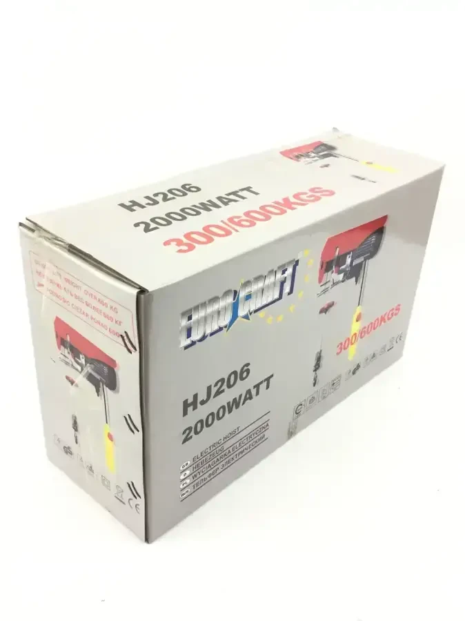Тельфер електричний Euro Craft 300/600 кг (HJ206) 4