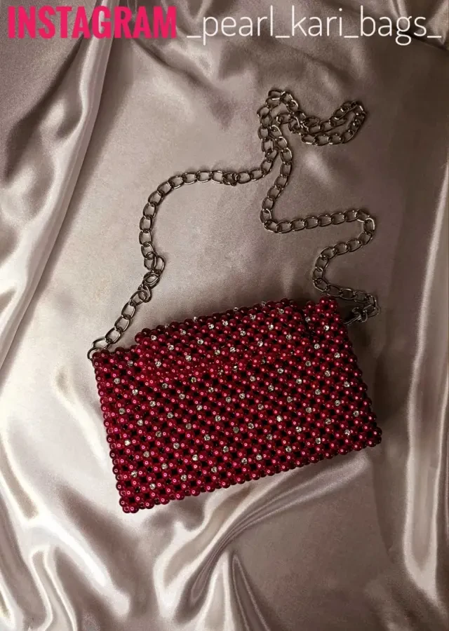 Сумка з намистин