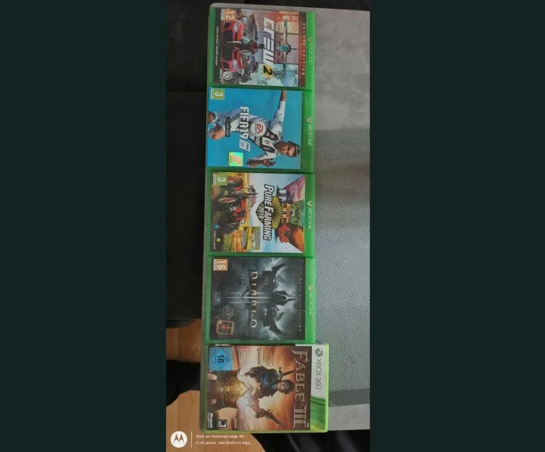 Диски, ігри для xbox