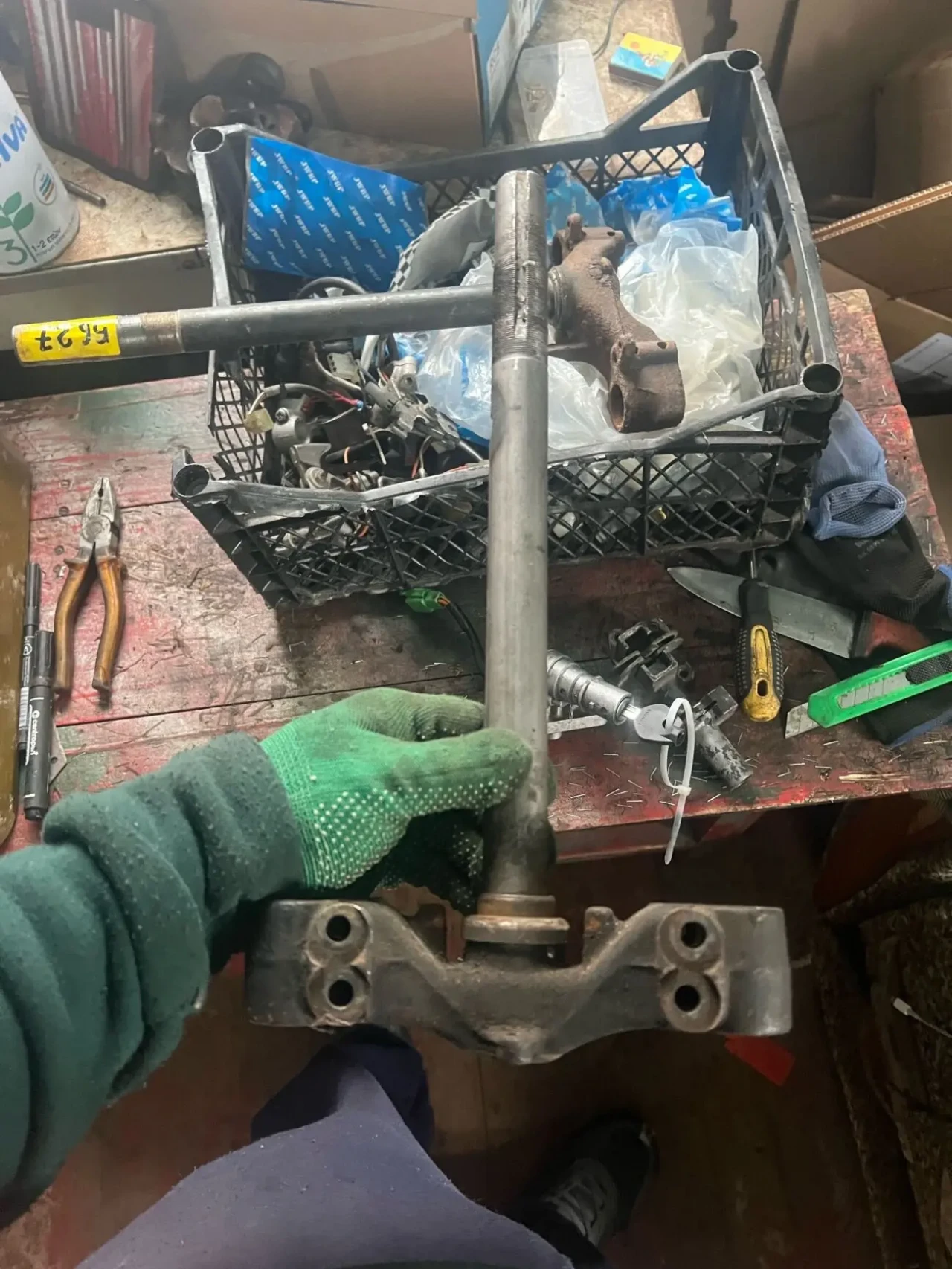 траверса хонда Дио 35