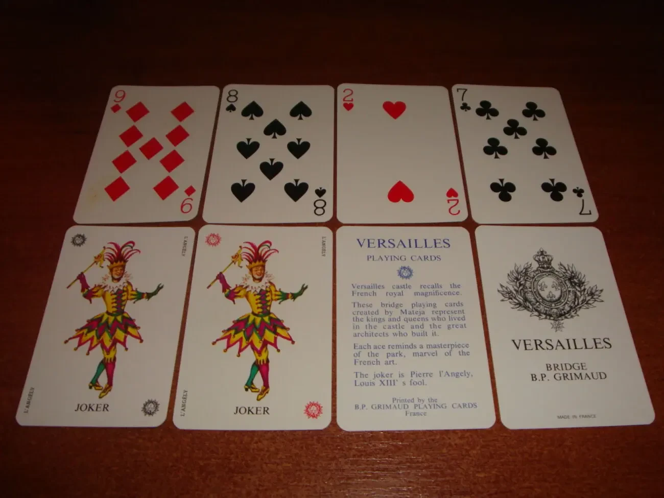 Игральные карты Версаль, 1969 г. 3