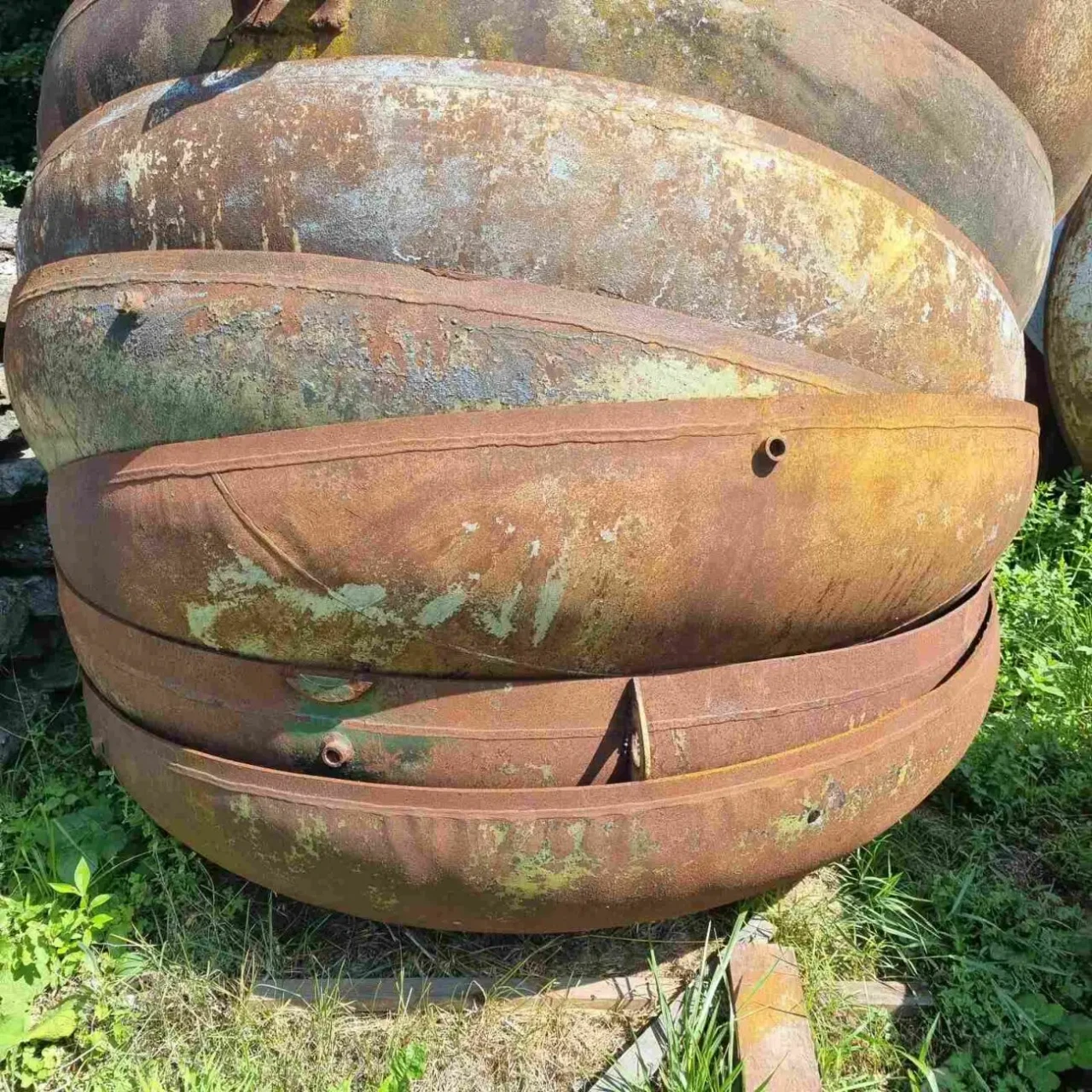 Полусфера ковпак боковушка чан донышко бочки 2 метра