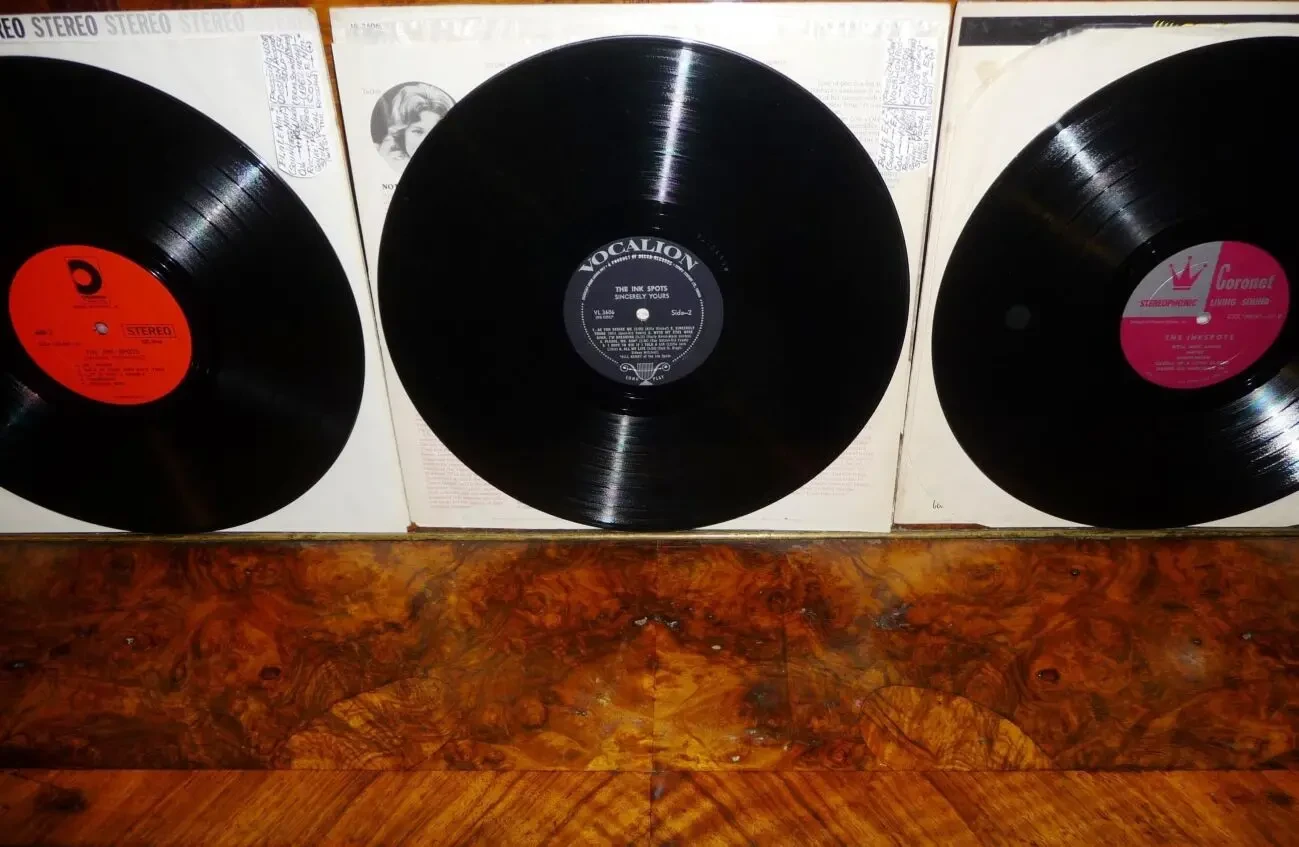 Раритетные виниловые пластинки (THE INK SPOTS - Collection)///(3-LP) 10