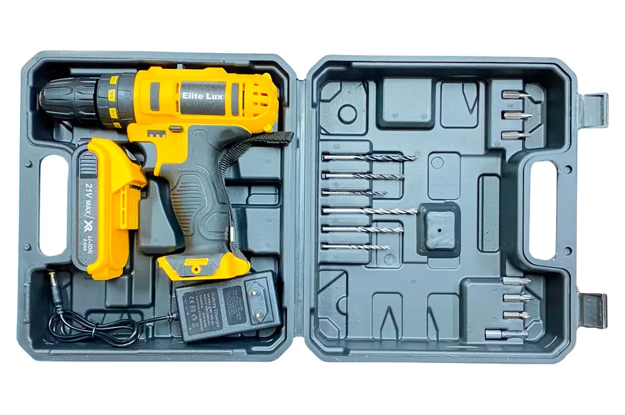 Шуруповерт акумуляторний - 21В x 2,6Ач Li-Ion 2