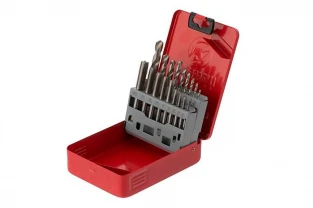 Набір мітчиків та свердлів Intertool - M3 x 4 x 5 x 6 x 7 x 8 x 9 x