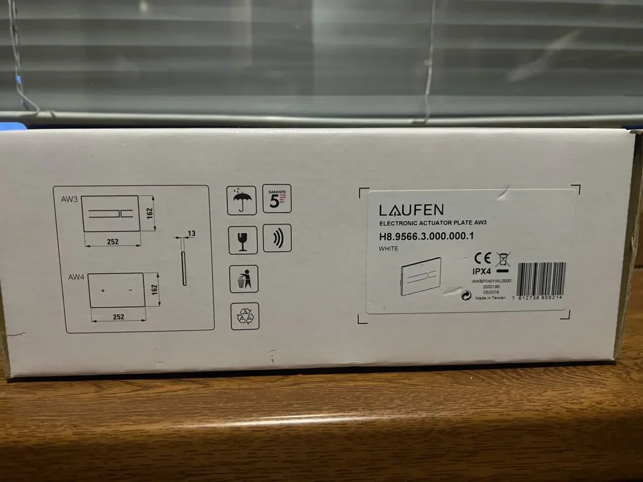 електронна панель змиву LAUFEN AW3 3