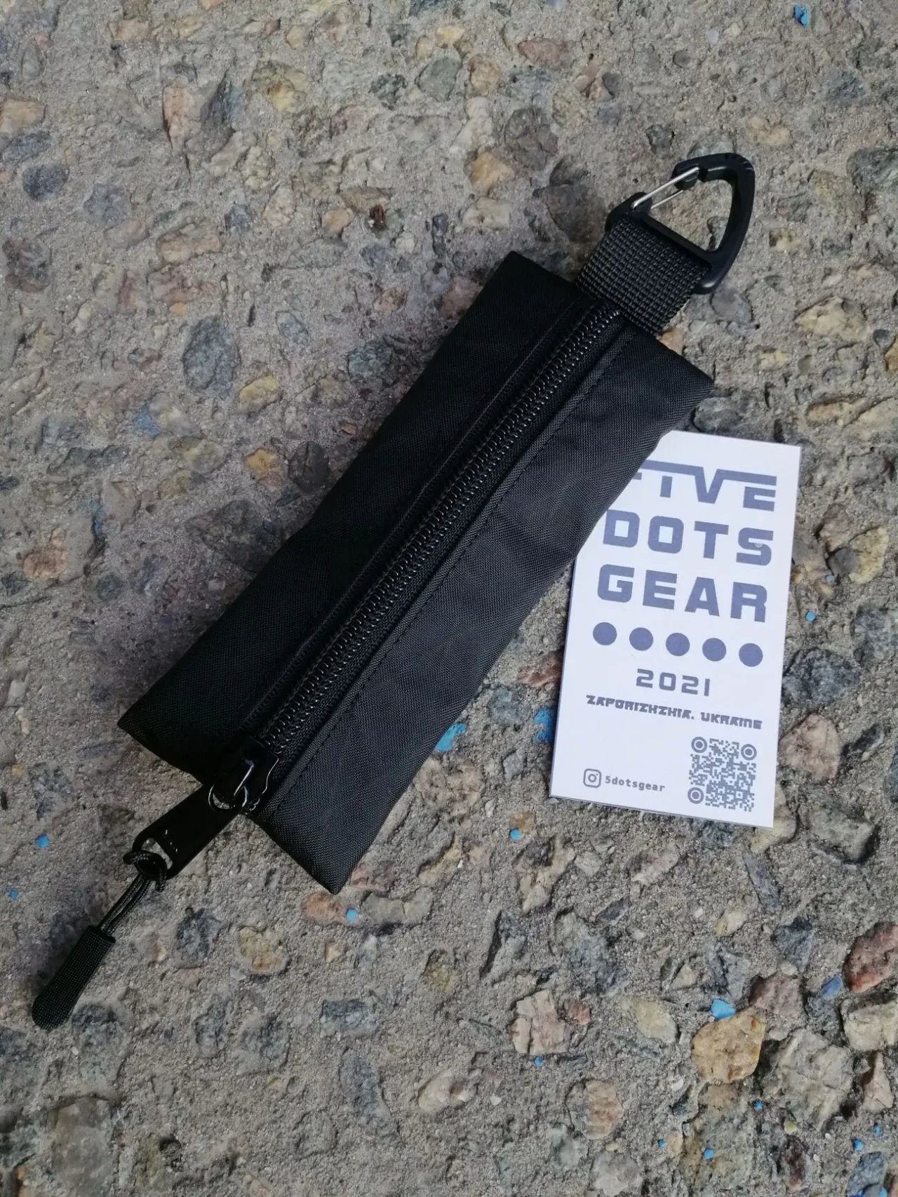 Ключниця x-pac чохол для ключів з карабіном 5dotsgear органайзер pouch 3