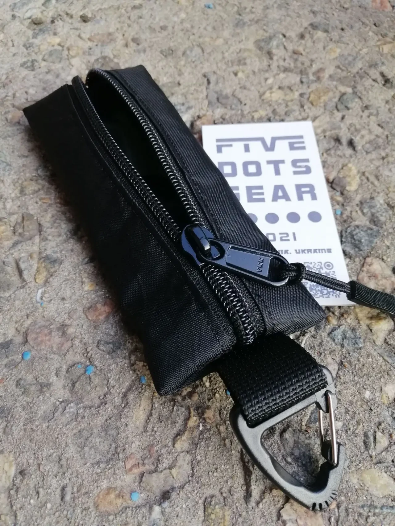 Ключниця x-pac чохол для ключів з карабіном 5dotsgear органайзер pouch