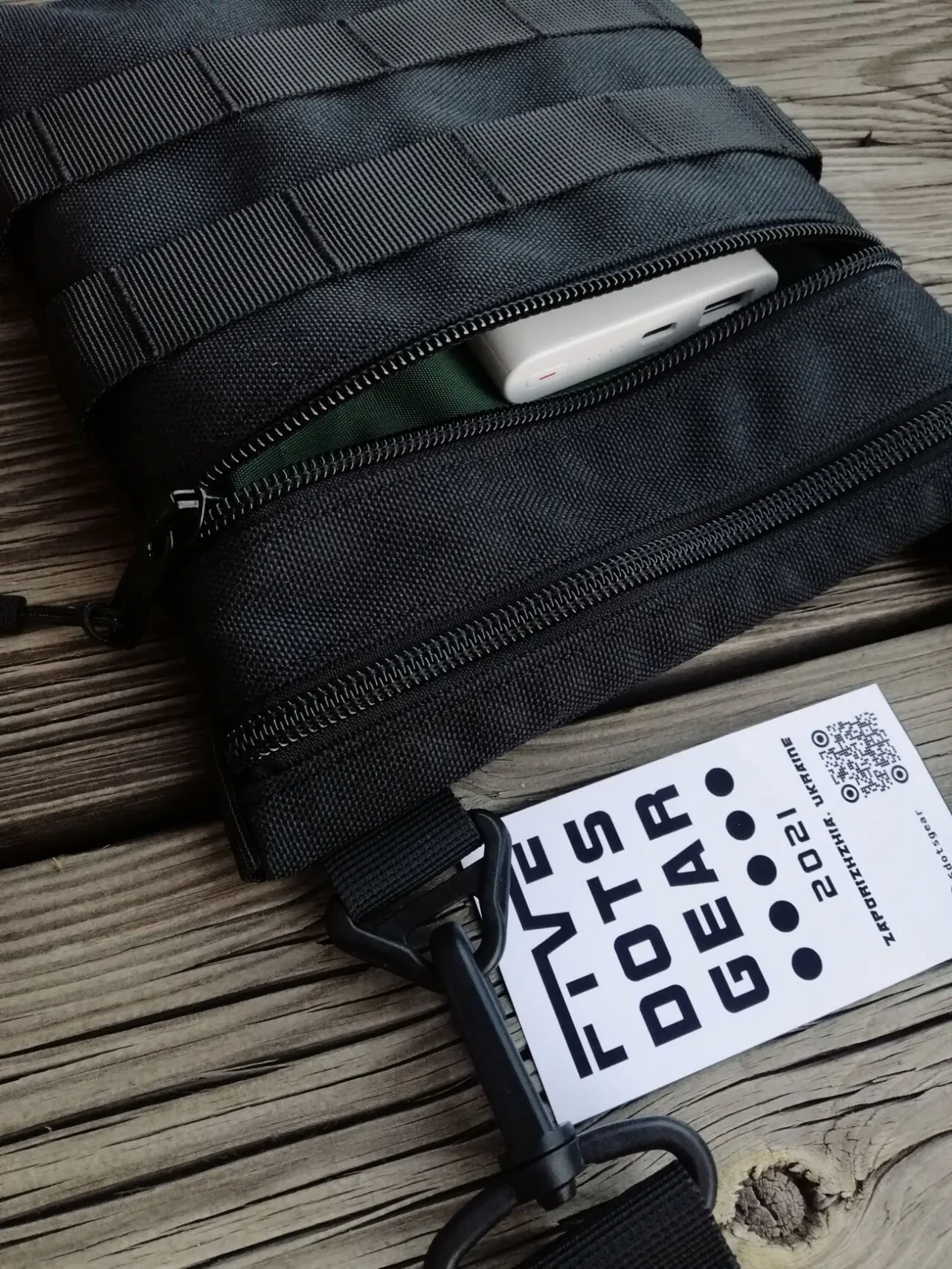 Сумка через плече smallbag molle кордура месенджер компактний молле 6
