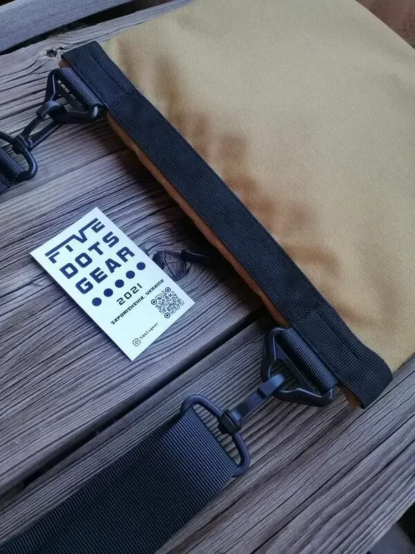 Сумка через плече кордура велкро липучка моллє поле панель для патчів 10