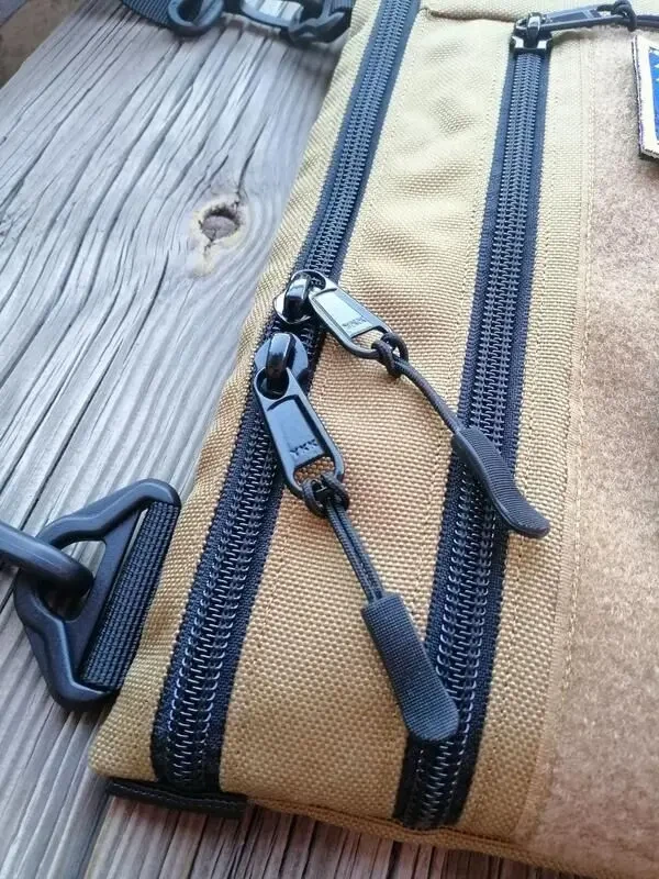 Сумка через плече кордура велкро липучка моллє поле панель для патчів 5