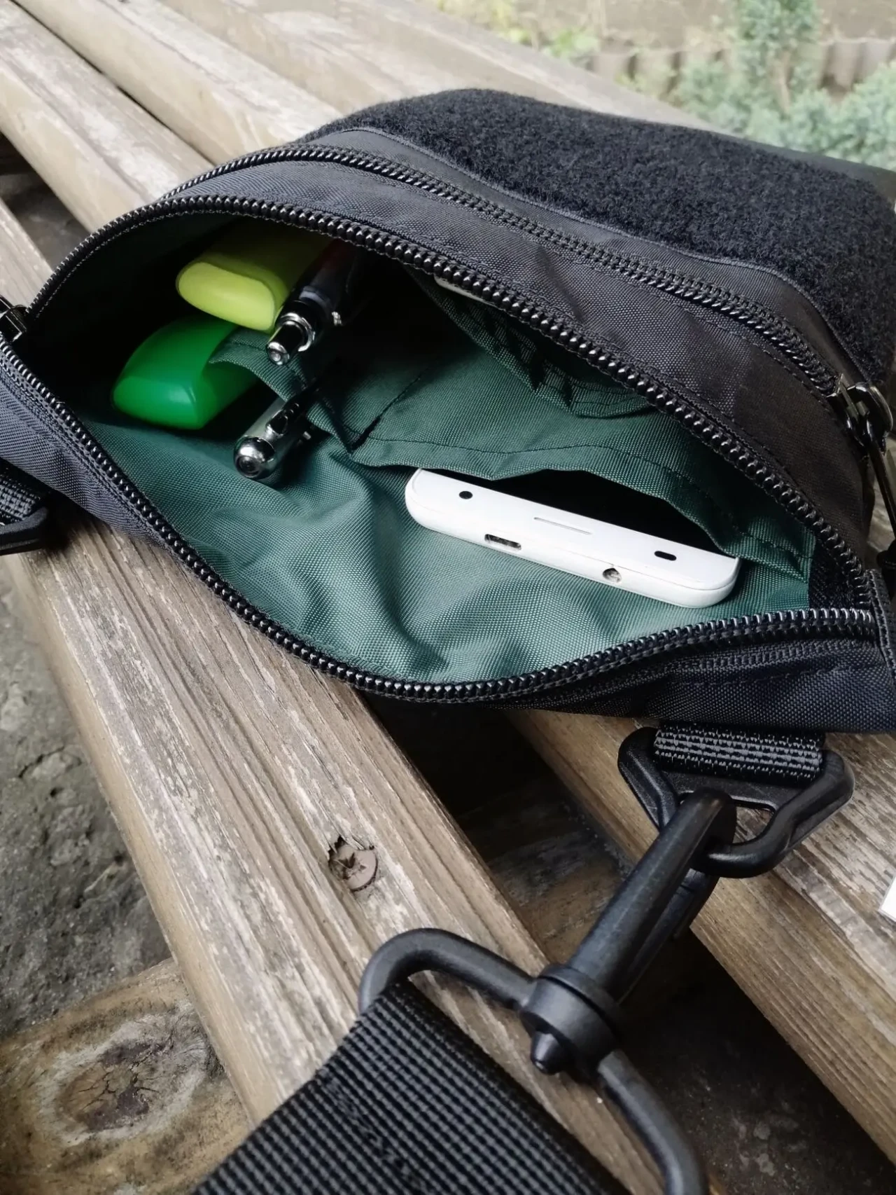 Сумка x-pac з велкро для патчів шевронів месенджер через плече ікспак 8