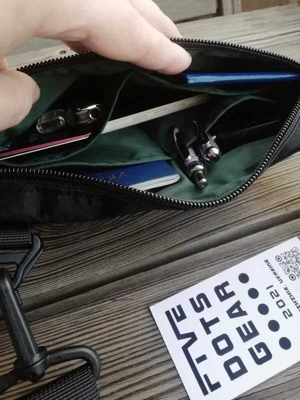 Сумка x-pac компактна месенджер через плечо techwear xpack икспак 7