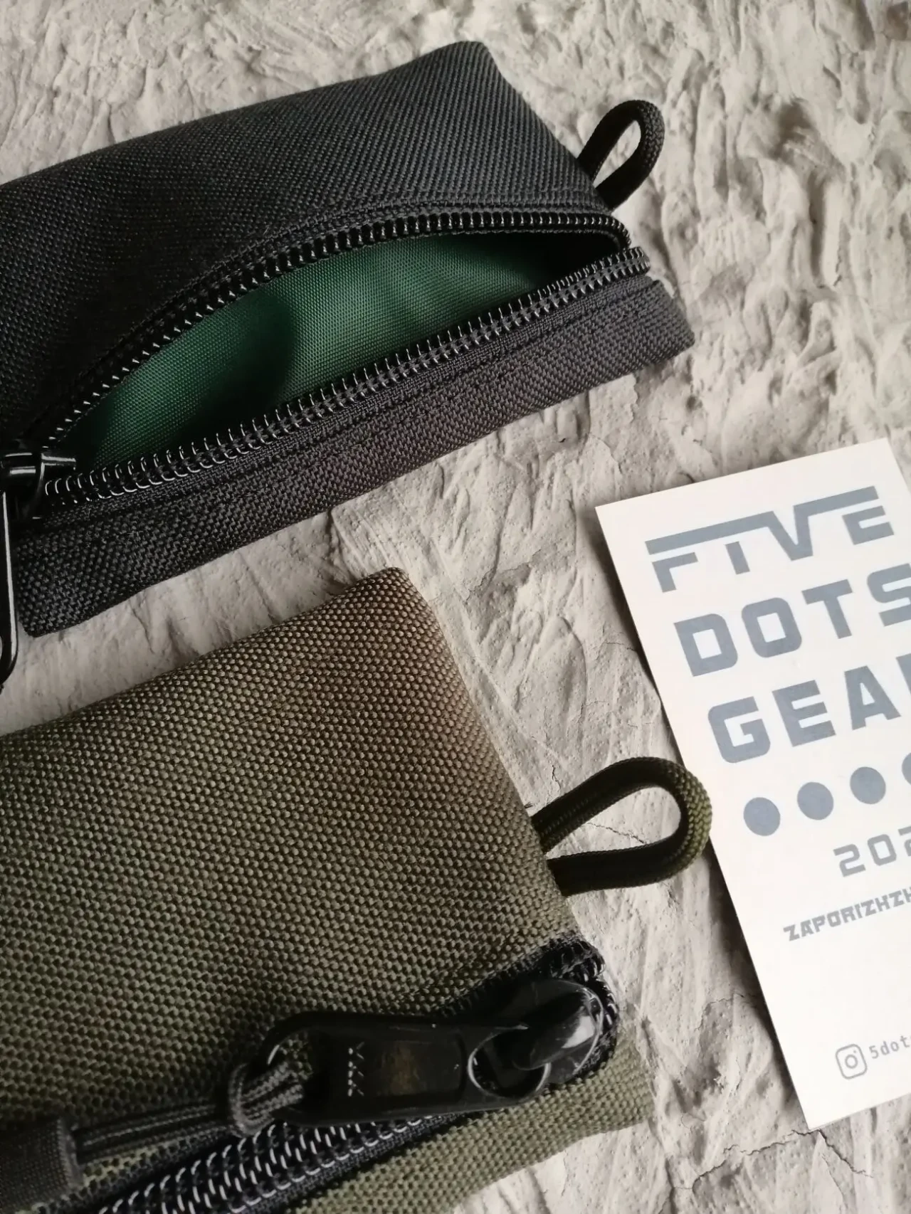 Edc-органайзер xs пауч міні-гаманець pouch поуч fivedotsgear cordura 4