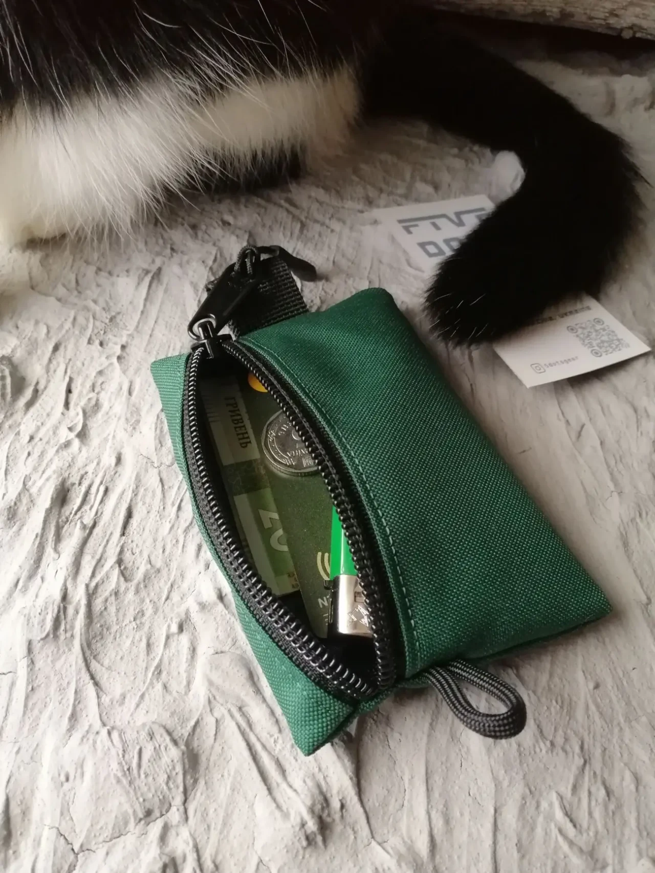 Edc-органайзер xs пауч міні-гаманець pouch поуч fivedotsgear cordura 7