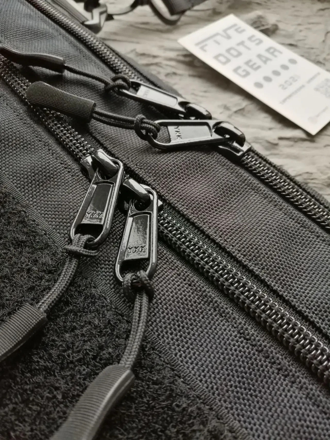 Сумка через плече 5dotsgear кордура з велкро патч панеллю липучкою 4