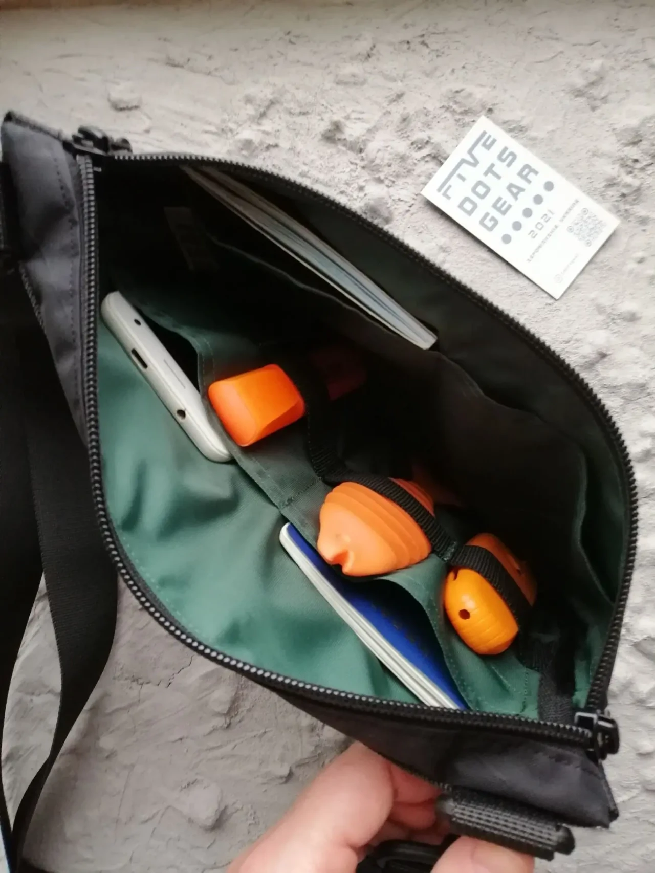 Сумка x-pac через плече месенджер ykk на плечо икспак techwear xpack 9