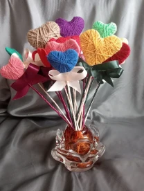 Заготовки для букетів до Дня закоханих