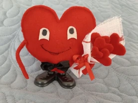 Подарункова іграшка Валентинка-Хлопчик