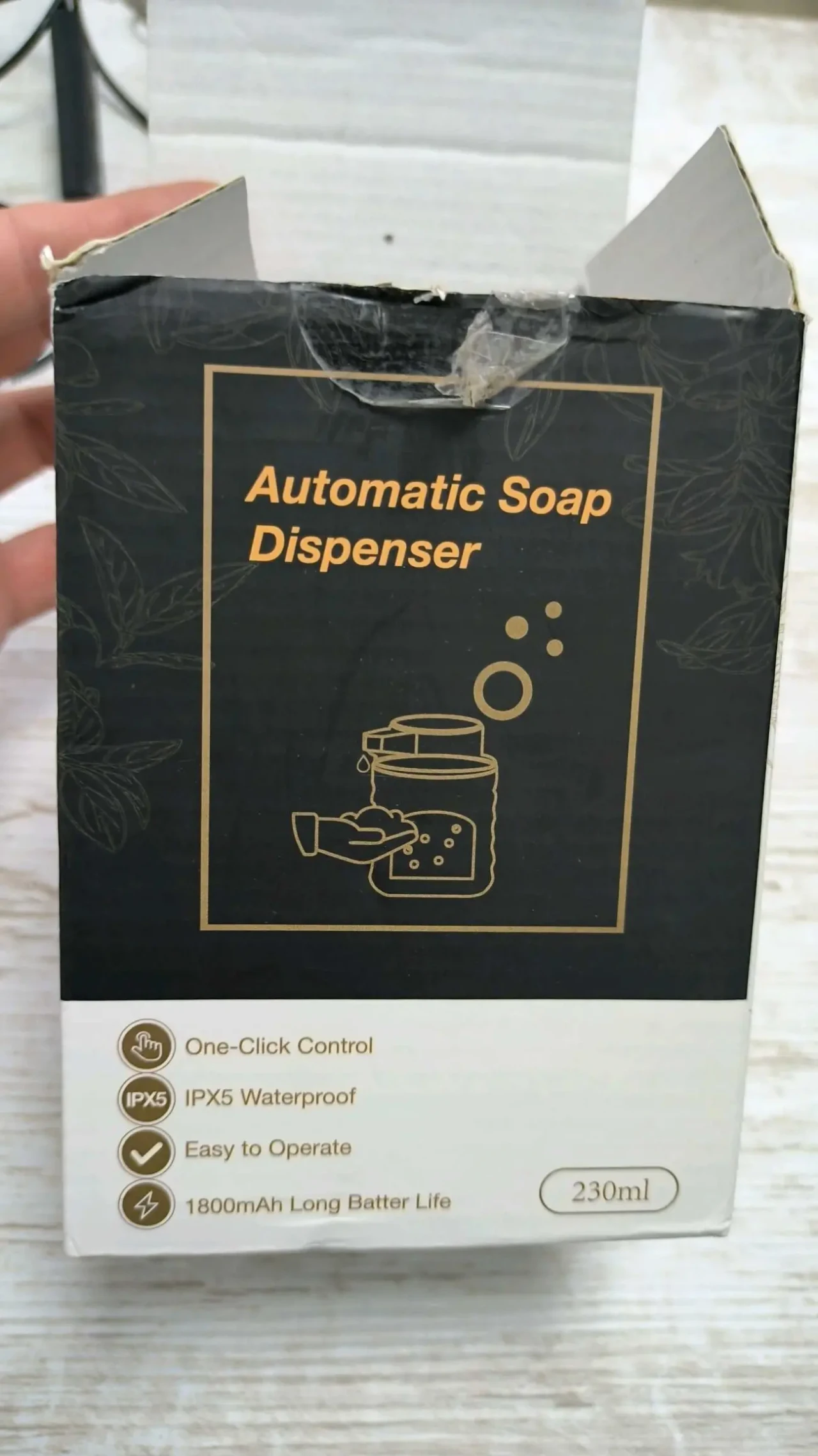 Автоматический дозатор мыла (Automatic Soap)