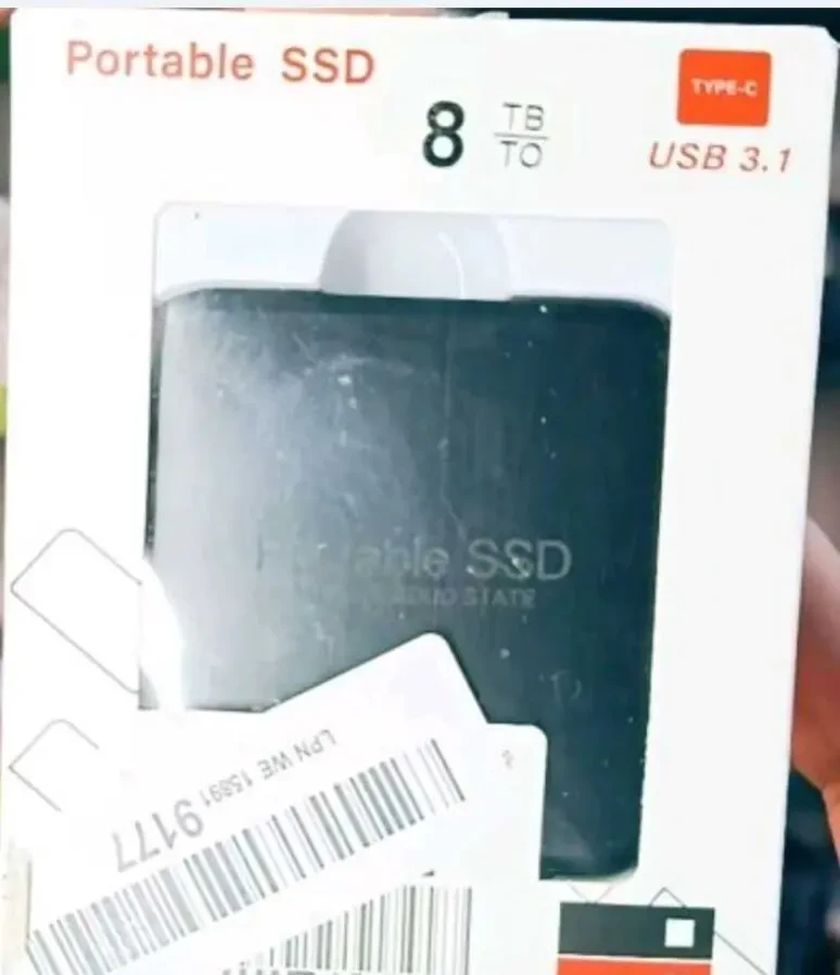 Портативний SSD 8 TB USB Type-C (USB 3.1) не
