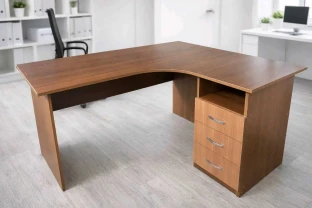 Стіл кутовий з тумбою