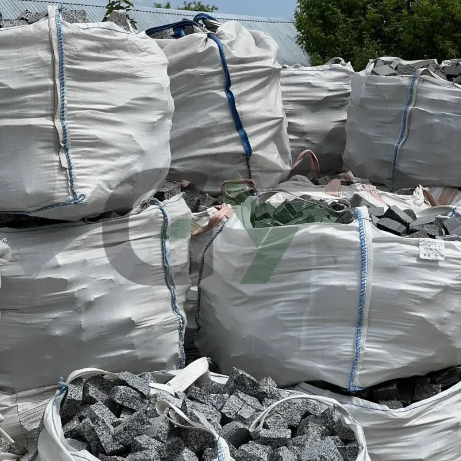 Бруківка 10х10х5 колота покостівка сіра 6