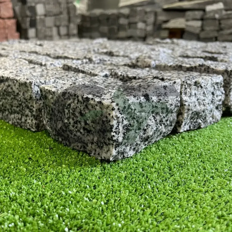 Бруківка 10х10х5 колота покостівка сіра