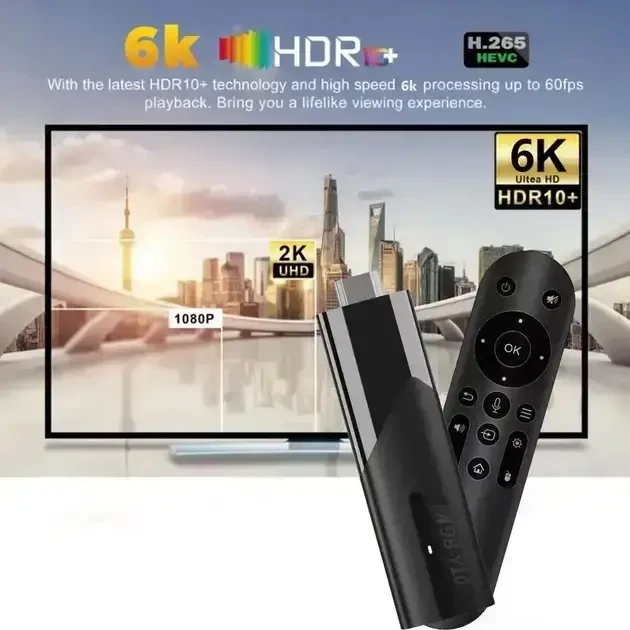 Смарт ТВ приставка LEMFO M98-Y10 2/16 Гб Smart TV Stick Android 13 3