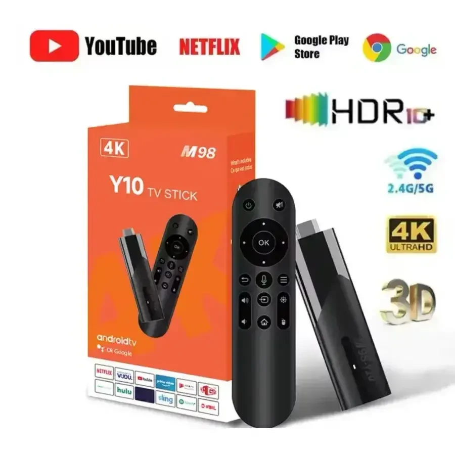 Смарт ТВ приставка LEMFO M98-Y10 2/16 Гб Smart TV Stick Android 13