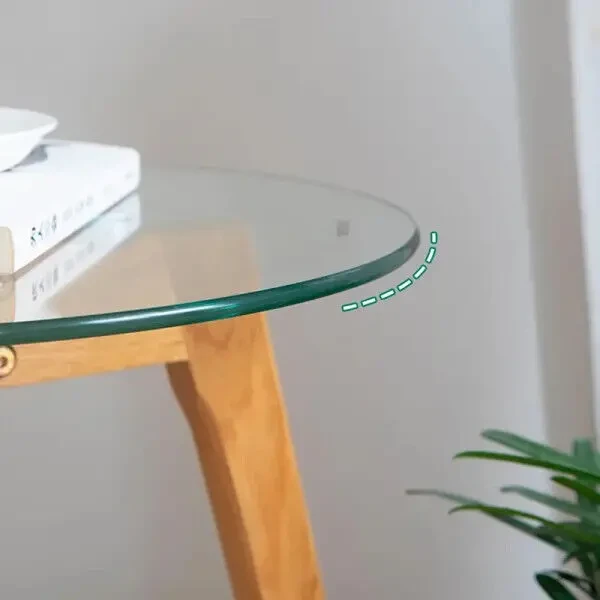 Журнальні столики - комплект Мілан зі скляною стільницею 2