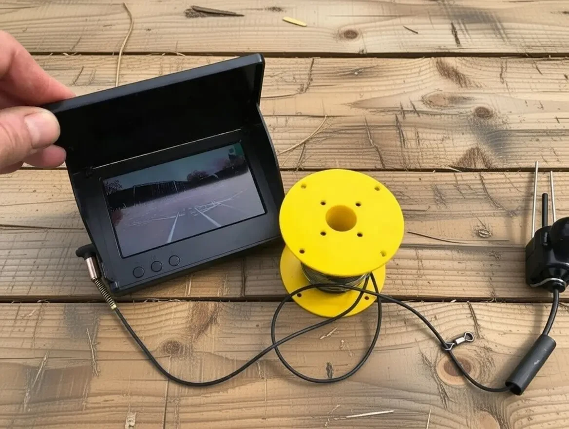 Камера для рыбалки до 15м глубины HD-качество 7