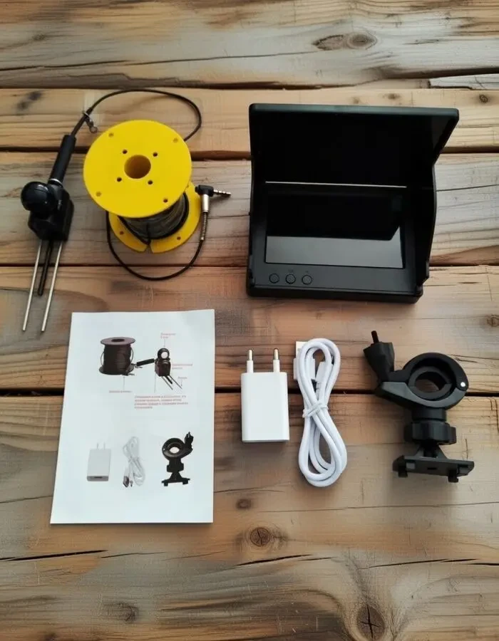 Камера для рыбалки до 15м глубины HD-качество 6