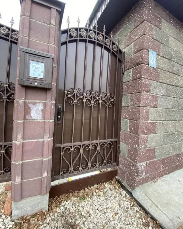 Металлические ворота в Кривом Роге 3